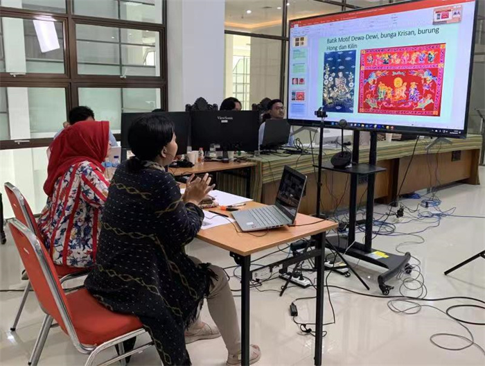 活动现场。供图:印尼三一一大学孔子学院