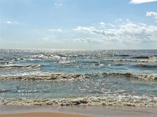 兴凯湖景色。记者 吴玉玺摄