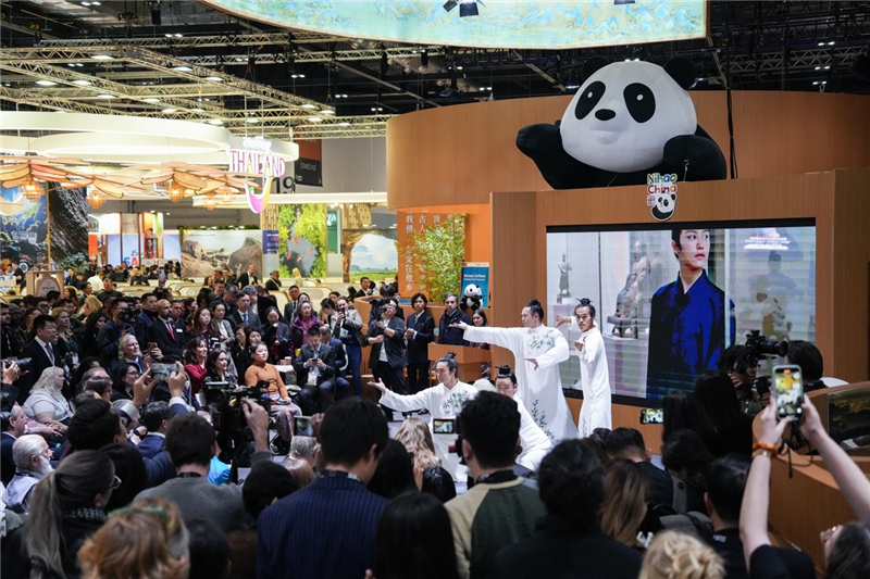 中国展区活动现场。主办方供图