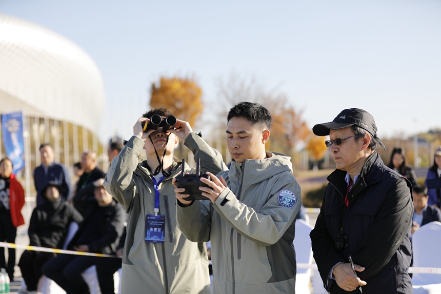 比赛现场。河北省地震局供图