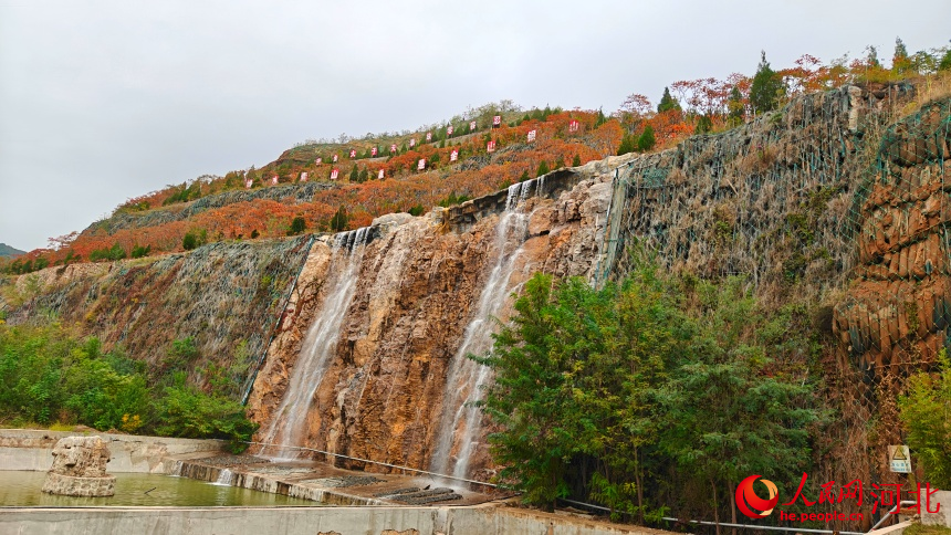 邢台信都区德胜公园景色。人民网记者 杨文娟摄