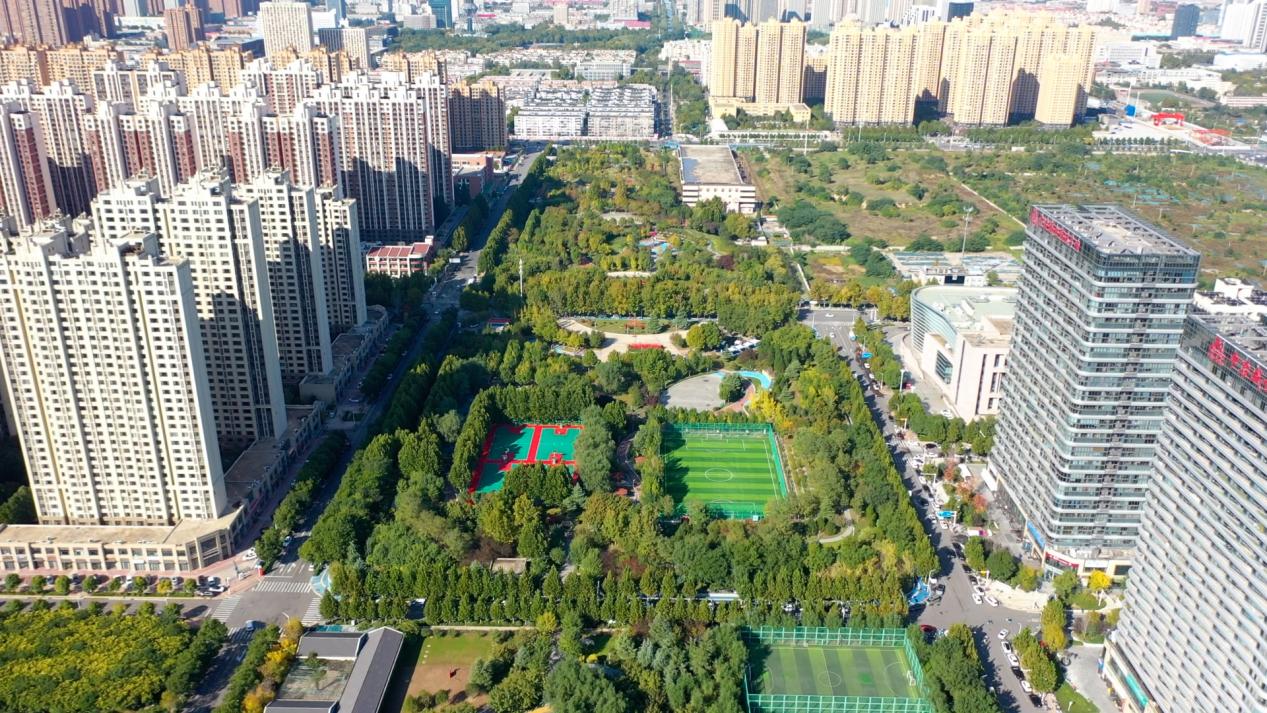 石家庄市体育公园（资料图）。河北省体育局供图