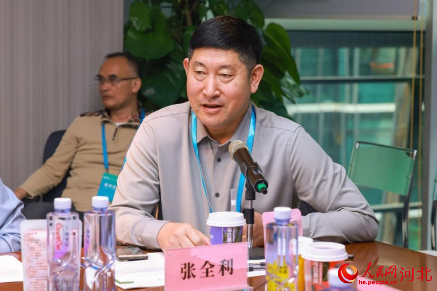 秦皇岛在旗生态食品有限公司总经理张全利。人民网 左元明设